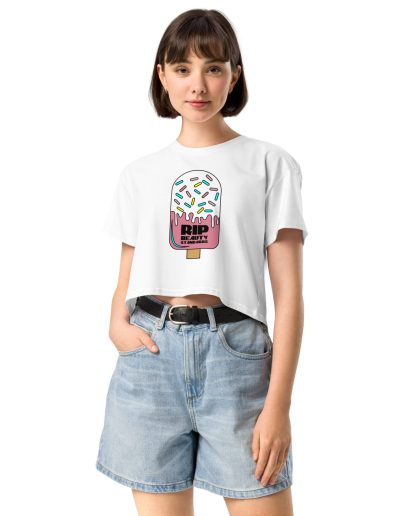 R.I.P. Beauty Standards feministický crop top