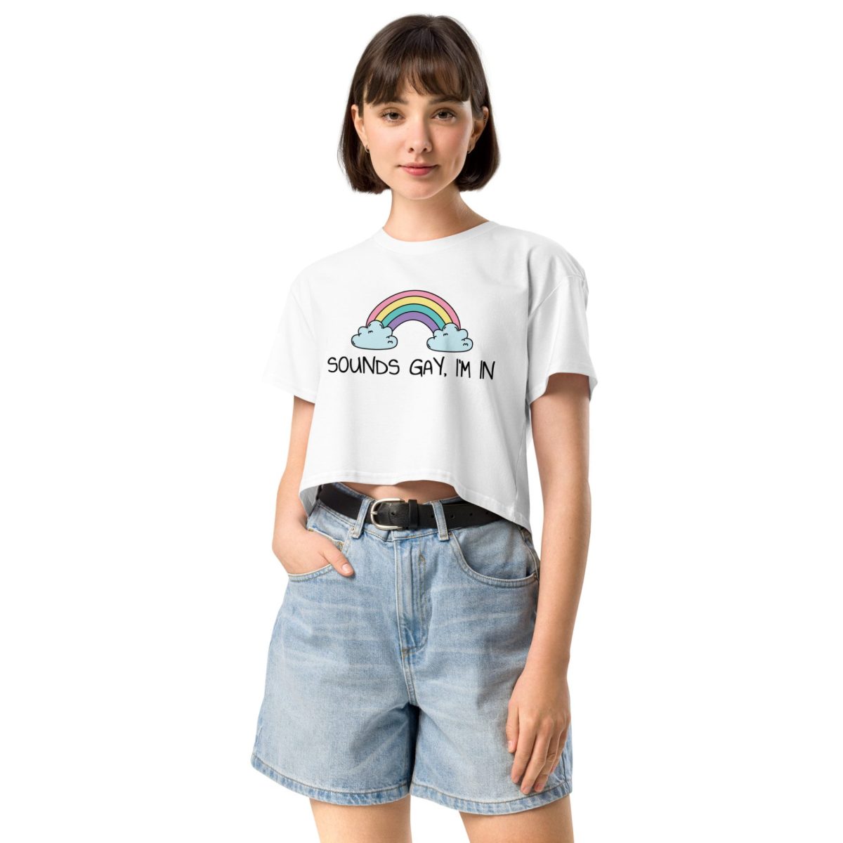 Sounds Gay, I’m In crop top