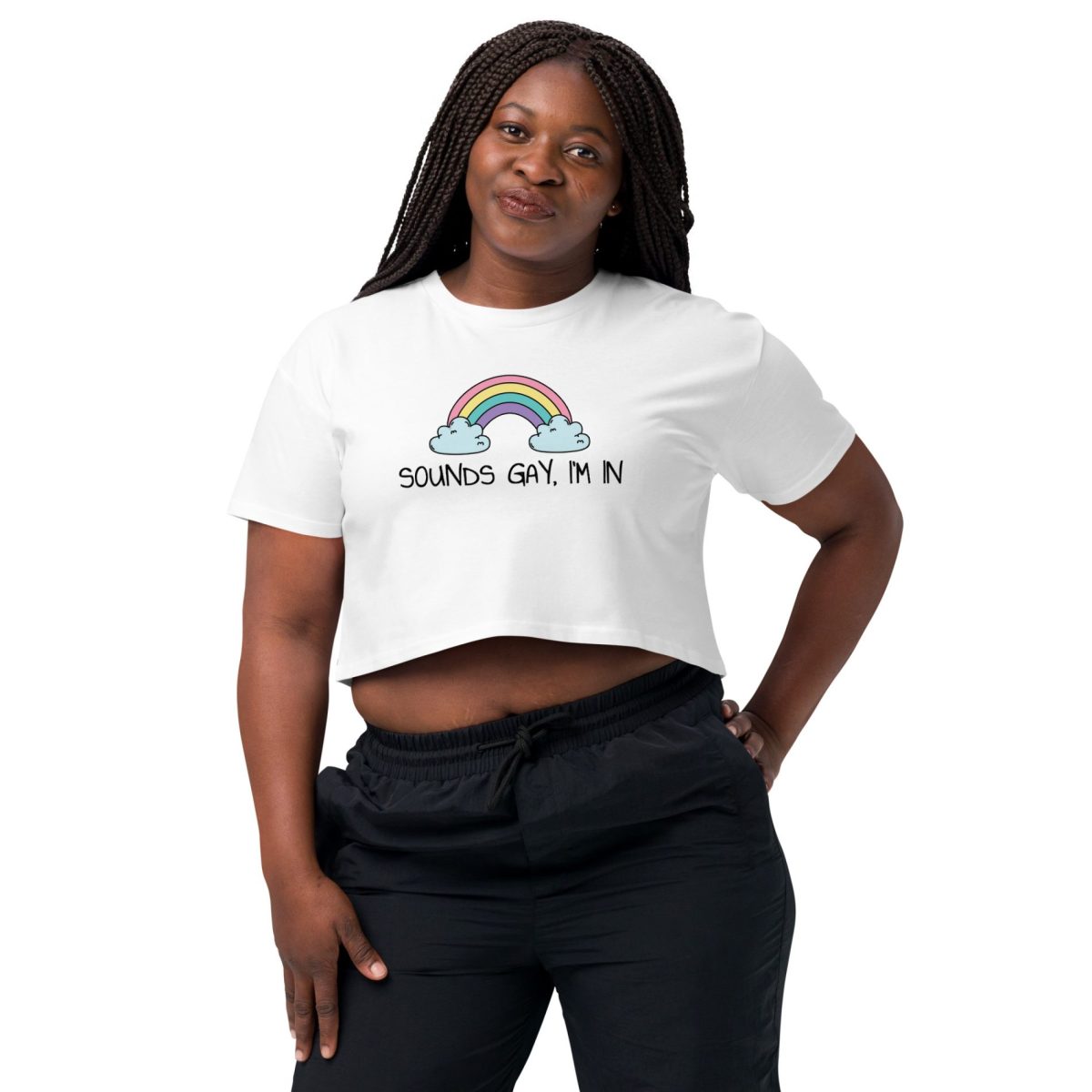 Sounds Gay, I’m In crop top