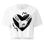 Girl Gang feministický crop top