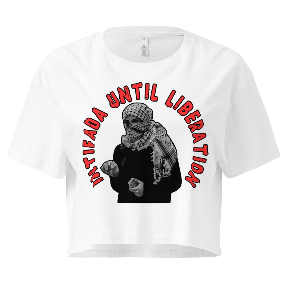 Intifada Until Liberation crop top