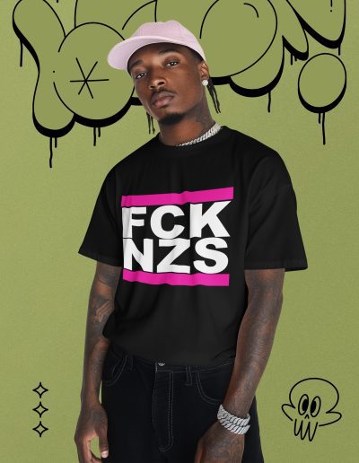 FCK NZS Pink unisex tričko