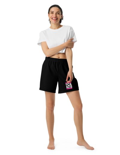 FCK NZS Pink unisex recyklované kraťasy