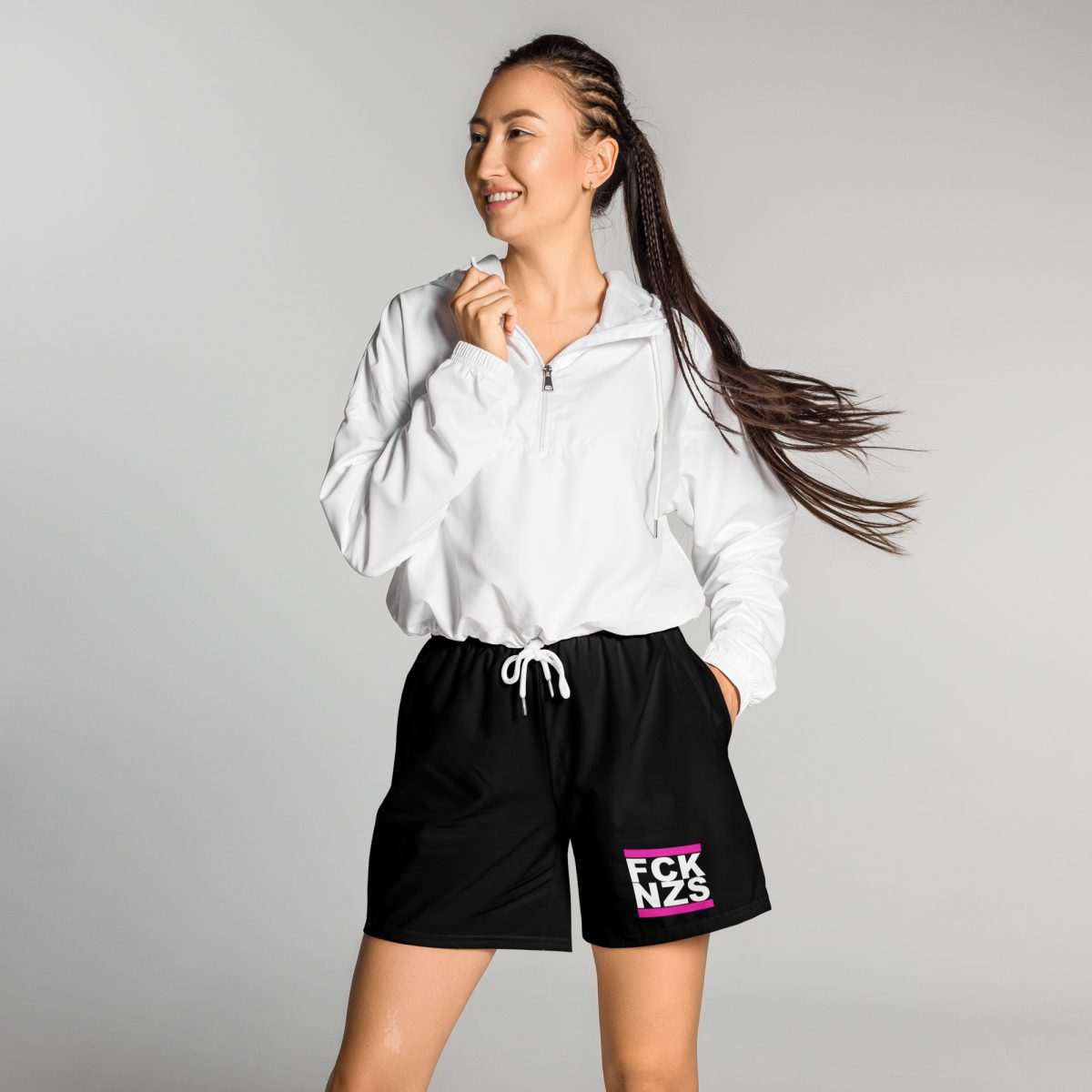 FCK NZS Pink unisex recyklované kraťasy