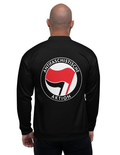 Antifaschistische Aktion unisex bomber bunda