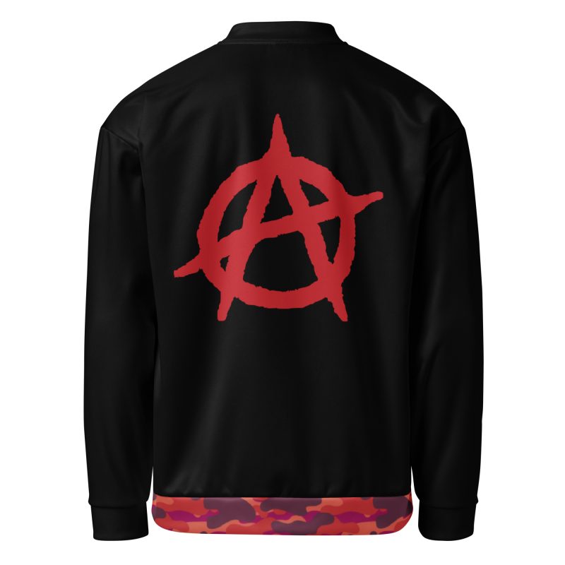 Anarchy Red unisex bomber bunda