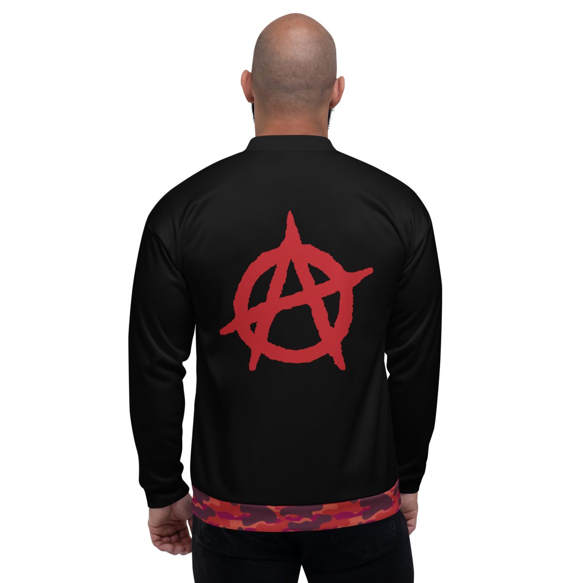 Anarchy Red unisex bomber bunda