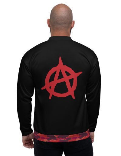 Anarchy Red unisex bomber bunda