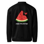 Free Palestine Watermelon unisex bomber bunda