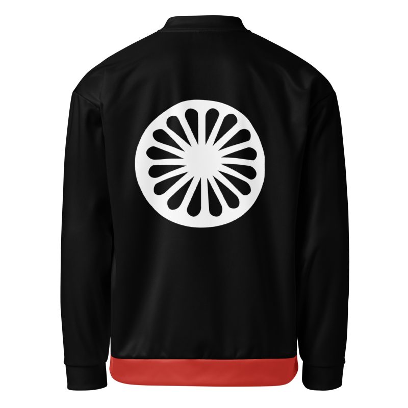 Romské kolo (čakra) unisex bomber bunda