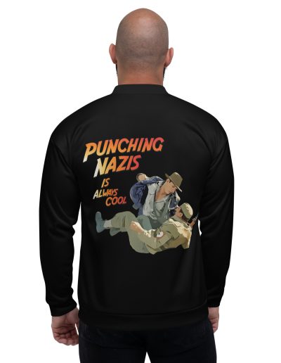 Punching Nazis Is Always Cool unisex bomber bunda