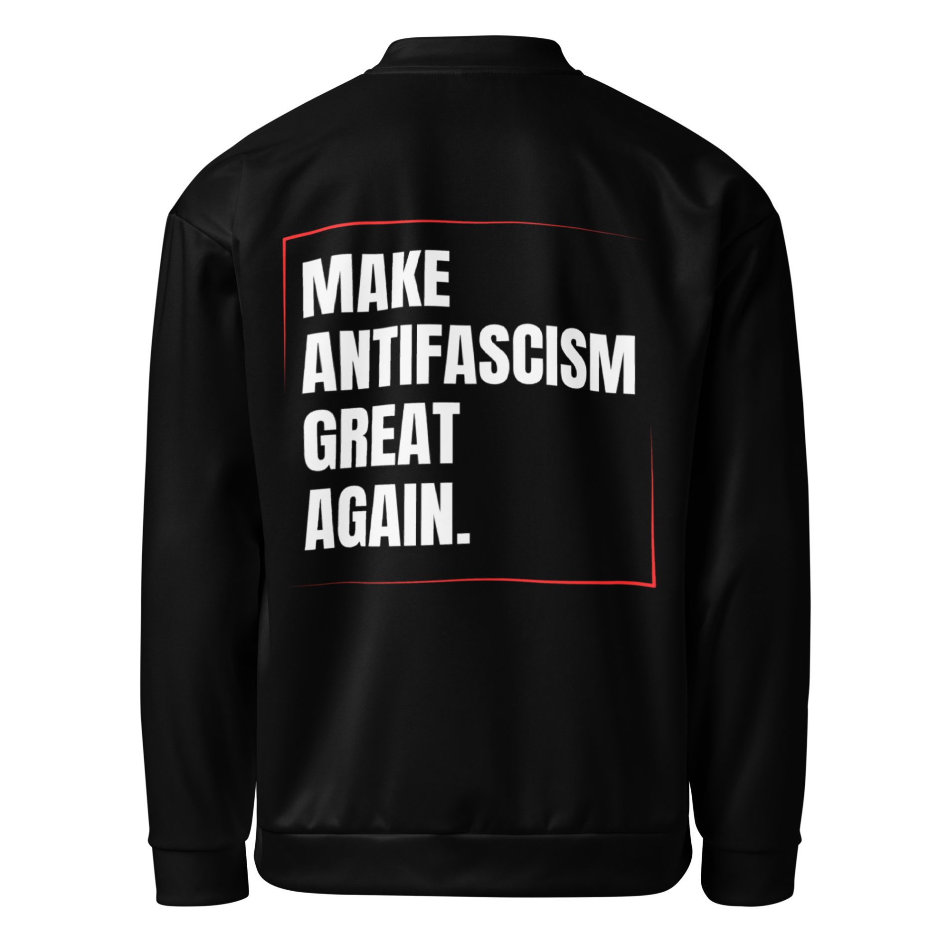 Make Antifascism Great Again unisex bomber bunda 1 Make Antifascism Great Again unisex bomber bunda