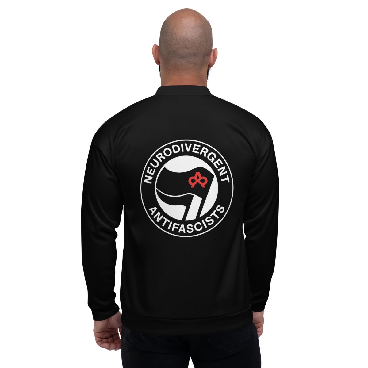 Neurodivergent Antifascists unisex bomber bunda