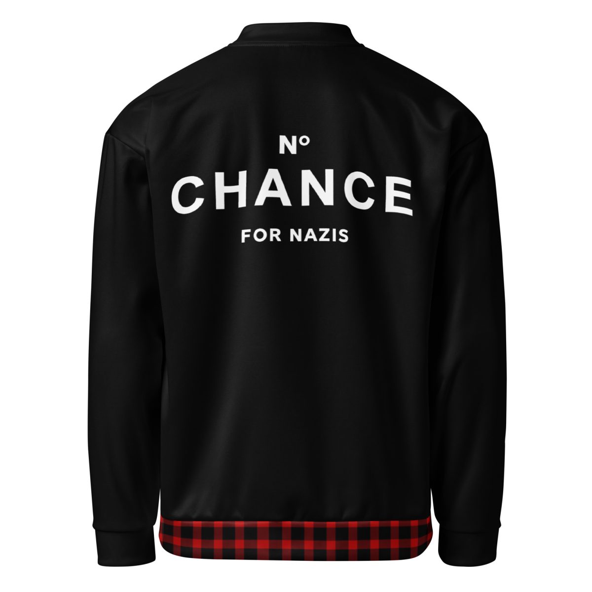 No Chance for Nazis unisex bomber bunda