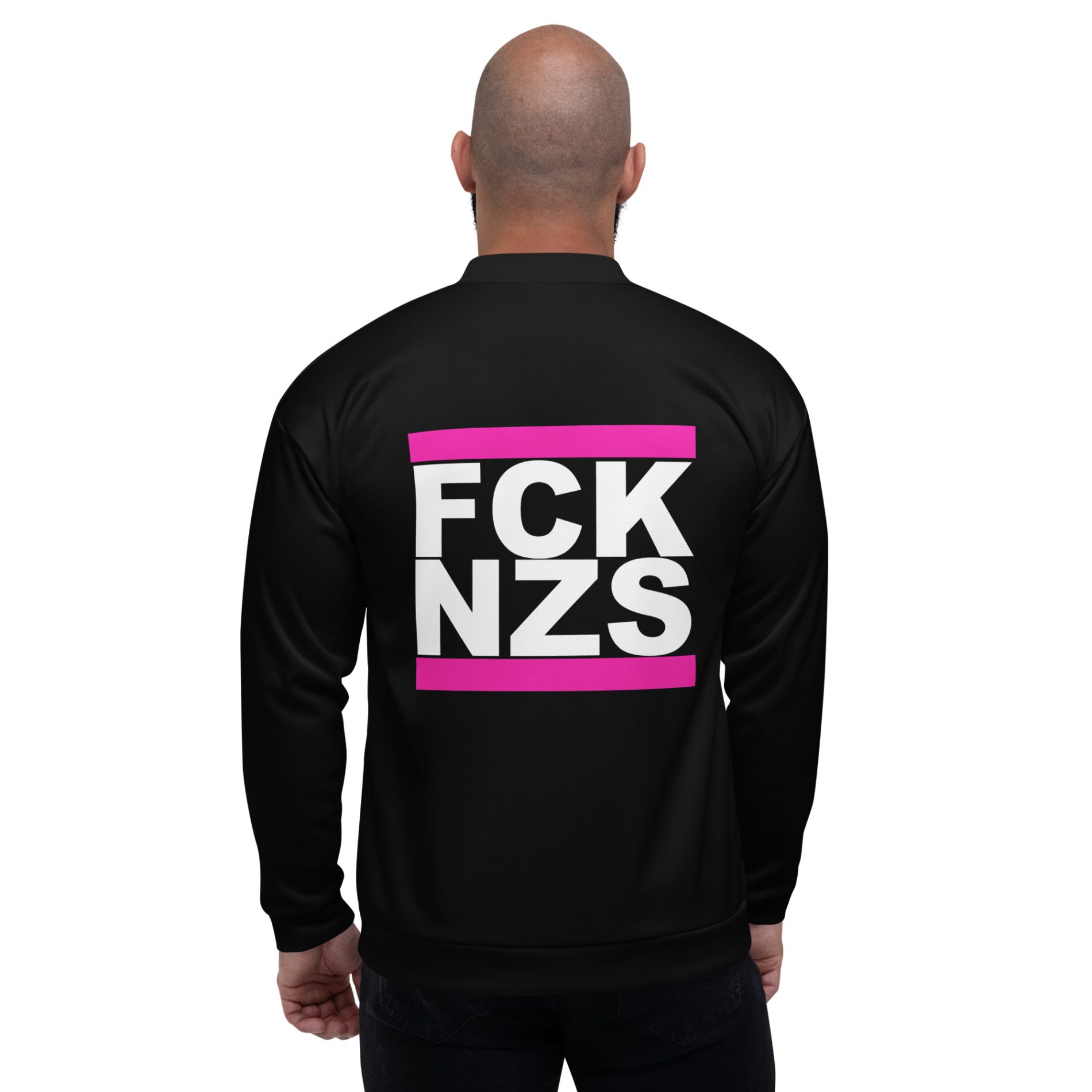 FCK NZS Pink unisex bomber bunda