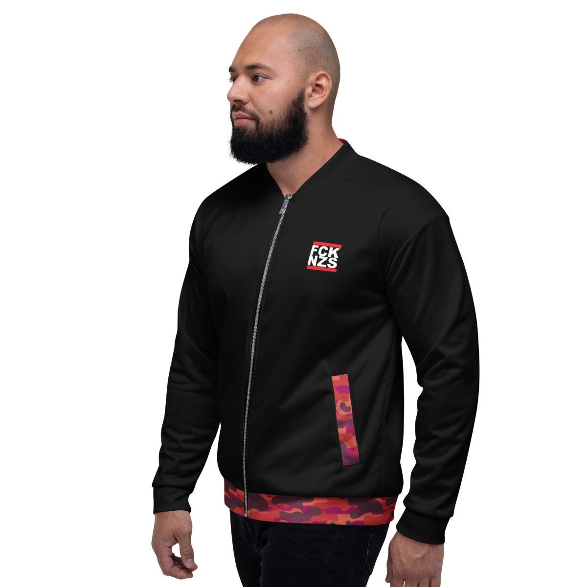 Anarchy Red unisex bomber bunda