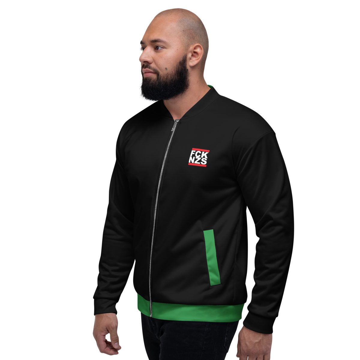 Romské kolo (červená čakra) unisex bomber bunda
