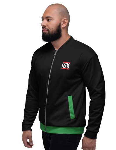 Romské kolo (červená čakra) unisex bomber bunda