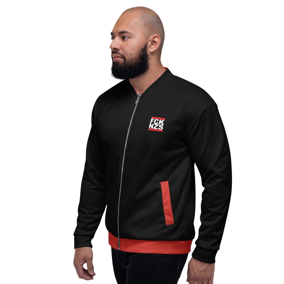 Love Music Hate Fascism unisex bomber bunda