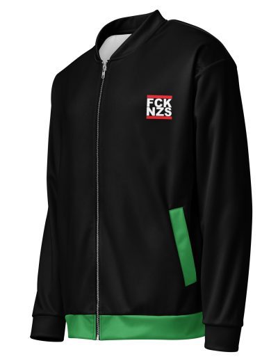 Romské kolo (červená čakra) unisex bomber bunda