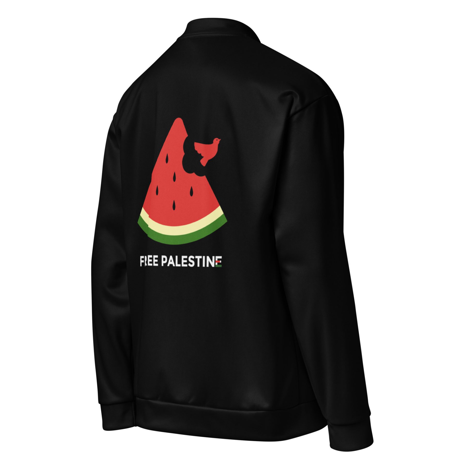 Free Palestine Watermelon unisex bomber bunda