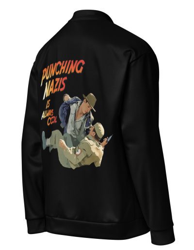 Punching Nazis Is Always Cool unisex bomber bunda