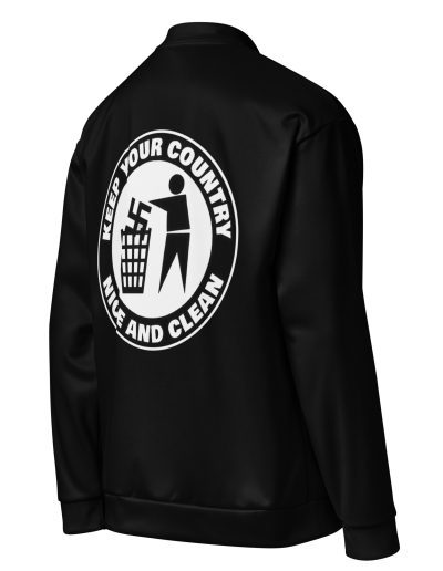 Keep Your Country Nice and Clean unisex bomber bunda