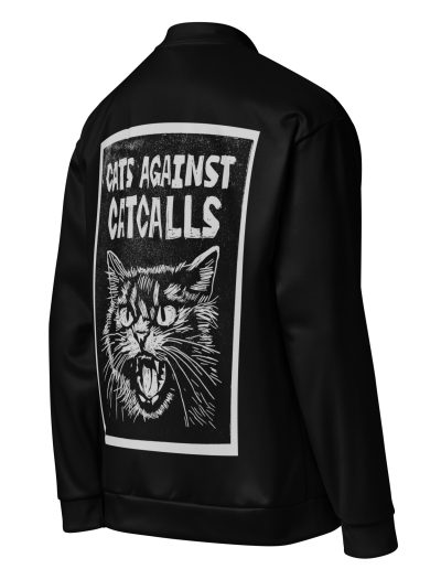 Cats Against Catcalls unisex bomber bunda