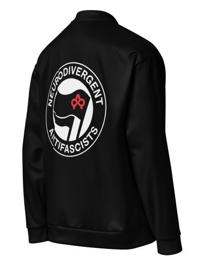 Neurodivergent Antifascists unisex bomber bunda