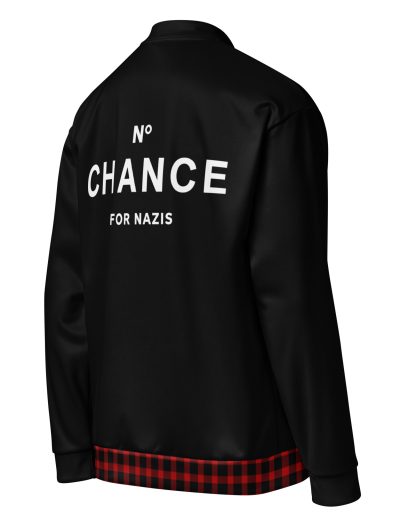 No Chance for Nazis unisex bomber bunda
