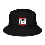 Eat the Rich bucket klobouk (organická bavlna)