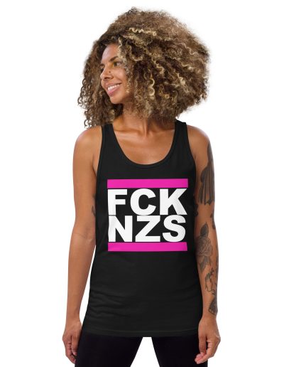 FCK NZS Pink unisex tílko