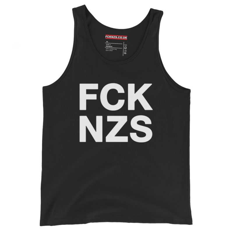 FCK NZS Bold unisex tílko