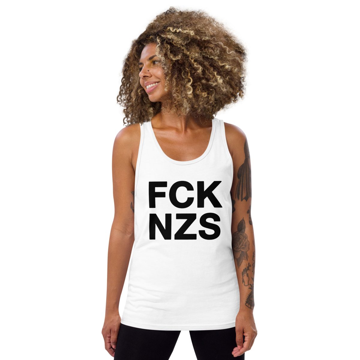 FCK NZS Bold unisex tílko