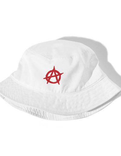 Anarchy Red bucket klobouk (organická bavlna)