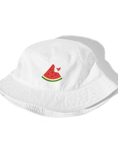 Free Palestine Watermelon klobouk (organická bavlna)