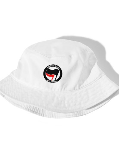 Antifascist Action bucket klobouk (organická bavlna)