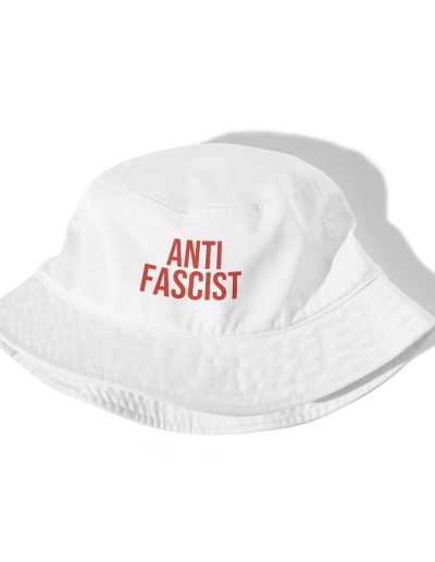 Antifascist bucket klobouk (organická bavlna)