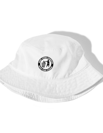 Keep Your Country Nice and Clean bucket klobouk (organická bavlna)