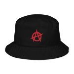 Anarchy Red bucket klobouk (organická bavlna)