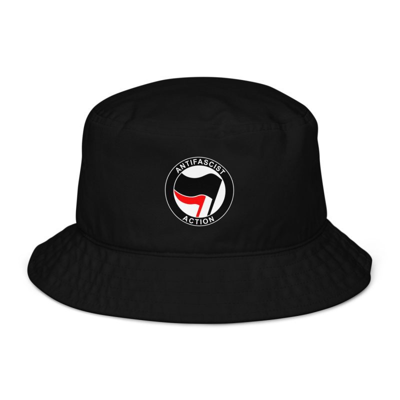 Antifascist Action bucket klobouk (organická bavlna)
