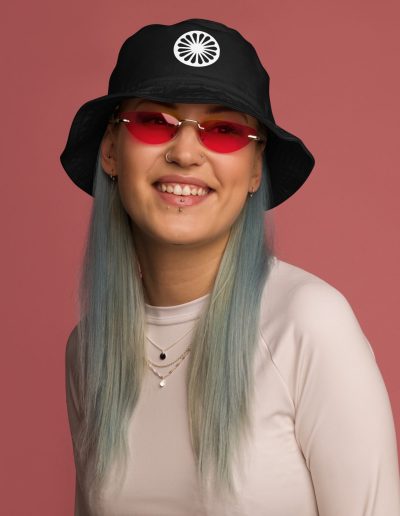 Romské kolo (čakra) bucket klobouk (organická bavlna)