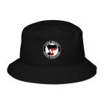 Love Music Hate Fascism bucket klobouk (organická bavlna)