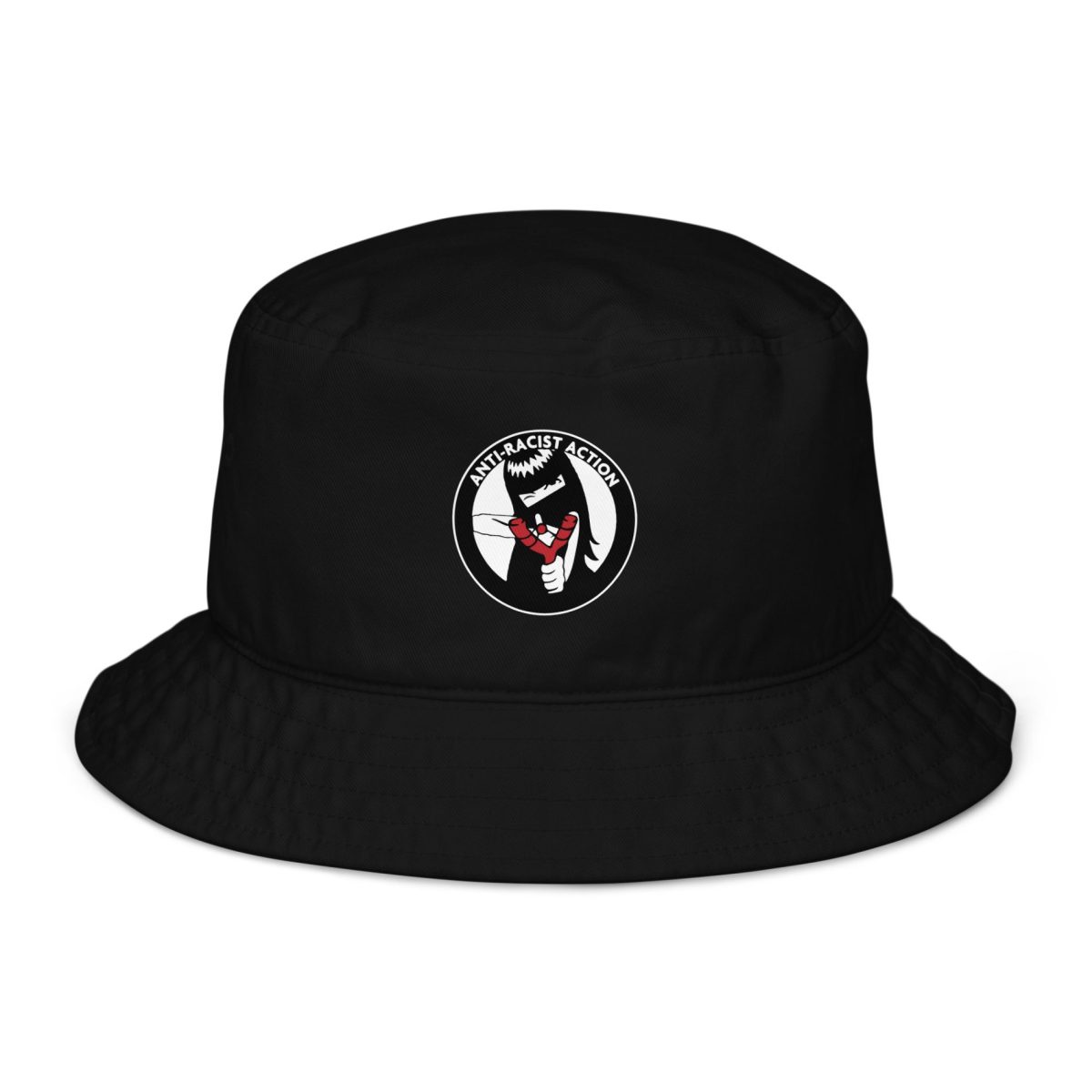 Anti-Racist Action bucket klobouk (organická bavlna)