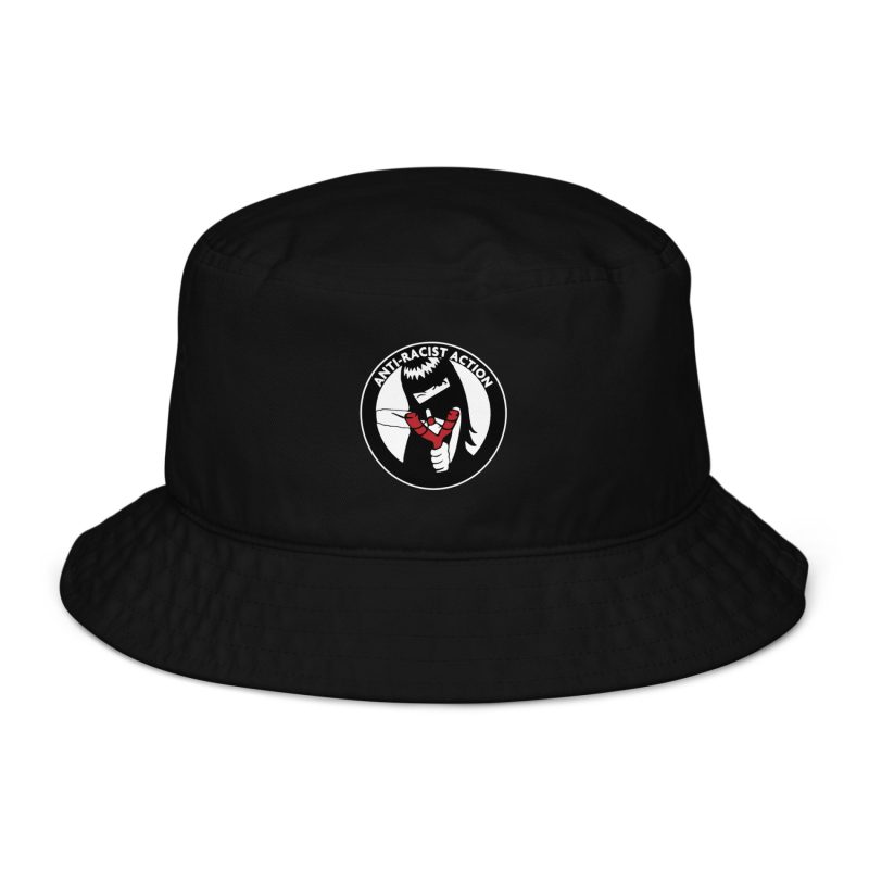 Anti-Racist Action bucket klobouk (organická bavlna)