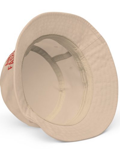 Antifascist bucket klobouk (organická bavlna)