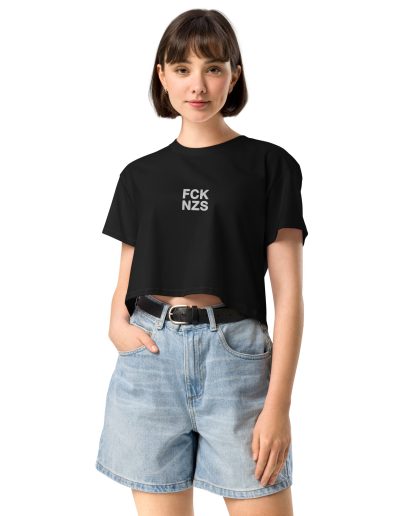 FCK NZS Bold Crop Top