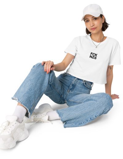 FCK NZS Bold Crop Top