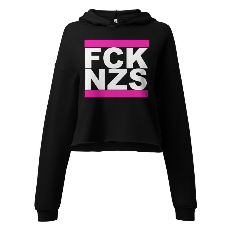 FCK NZS Pink crop mikina