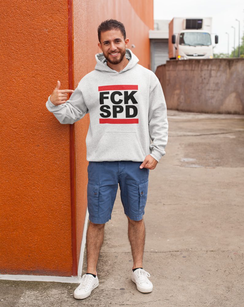 FCK SPD unisex mikina s kapucí